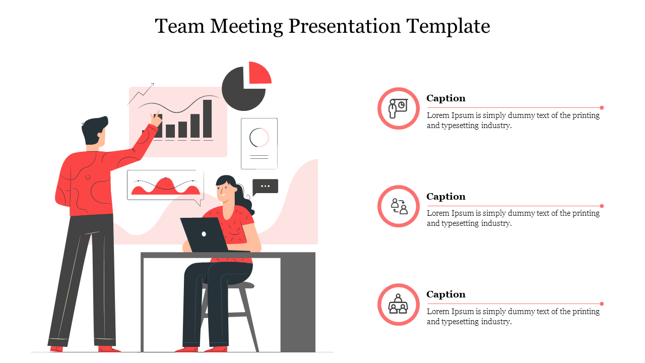 Team Meeting PPT Presentation Template and Google Slides